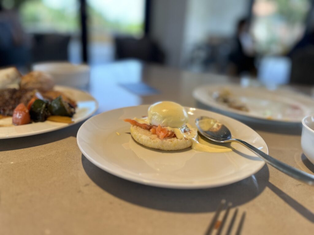 ハイアットリージェンシー沖縄のエッグベネディクト